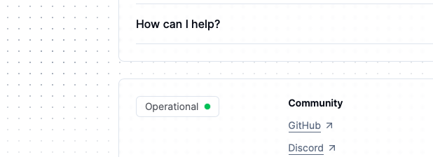 Image of StatusWidget on openstatus.dev