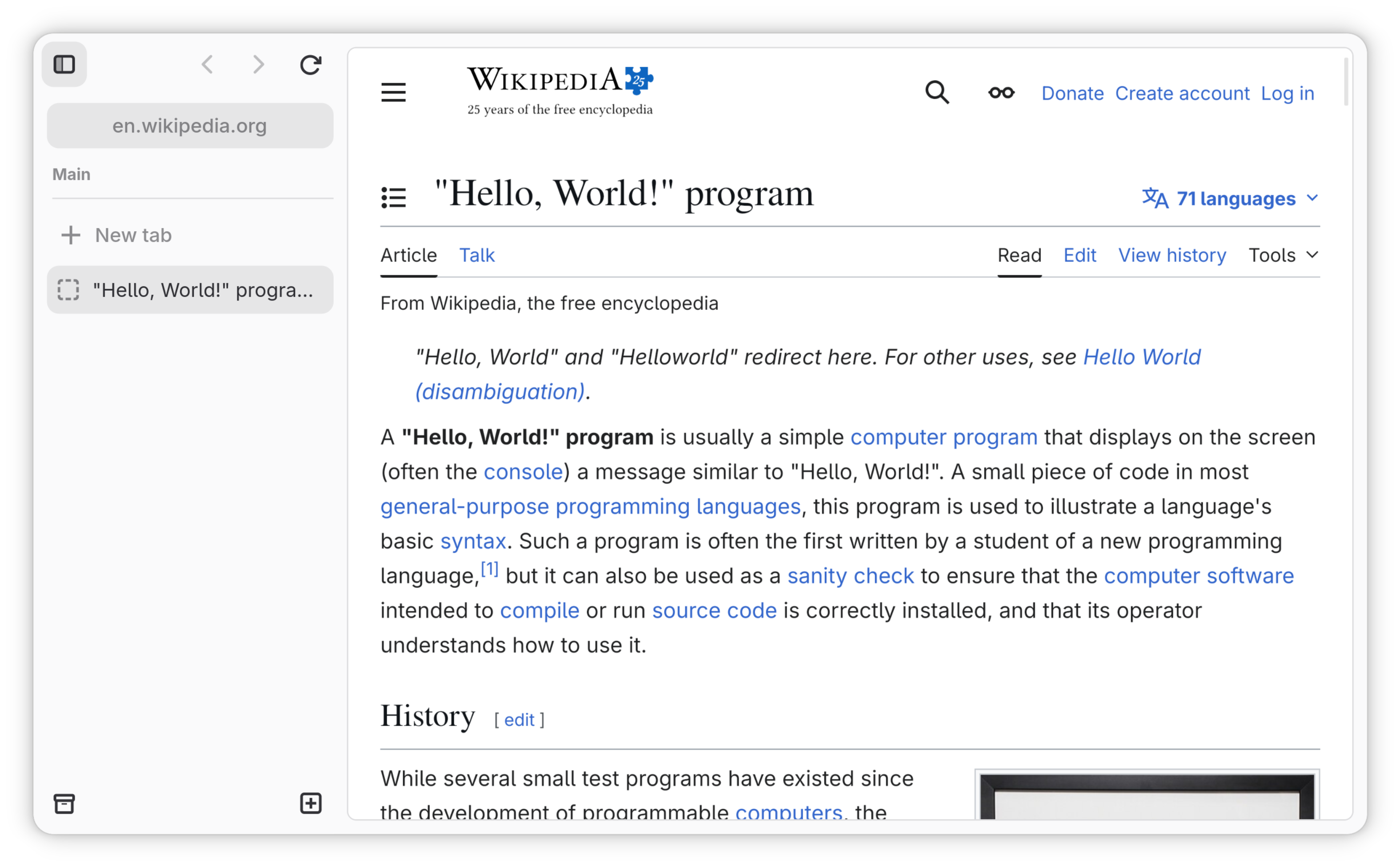Ouch Browser Screenshot