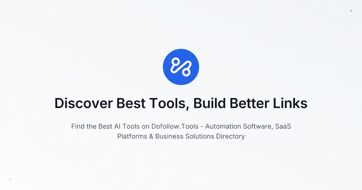 Dofollow.Tools Cover Image