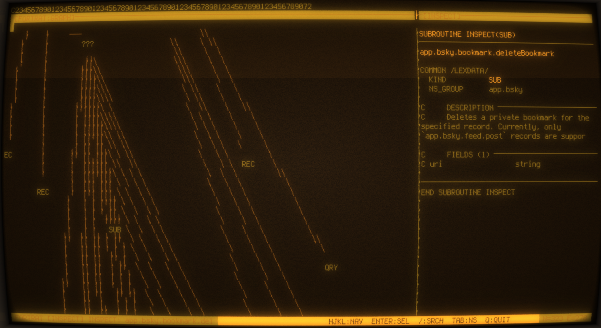 FORTRAT-F90 in cool-retro-term