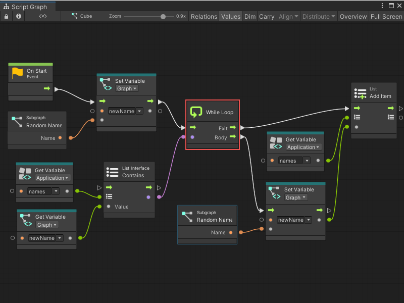 Library/PackageCache/com.unity.visualscripting/Documentation~/images/vs-control-while-loop-node.png