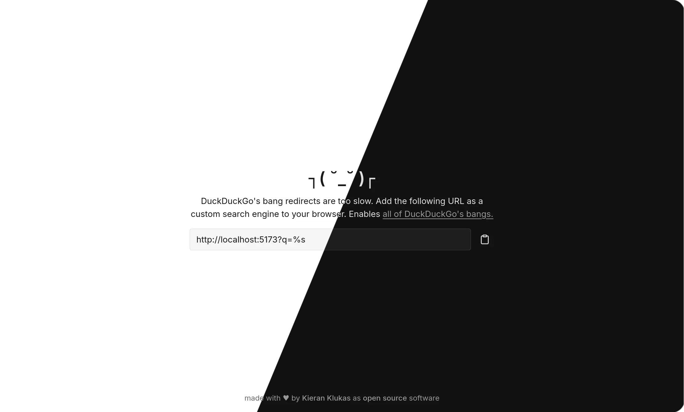 dark and light modes of the app