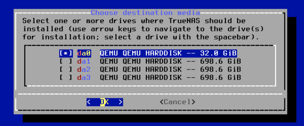 destination media screen