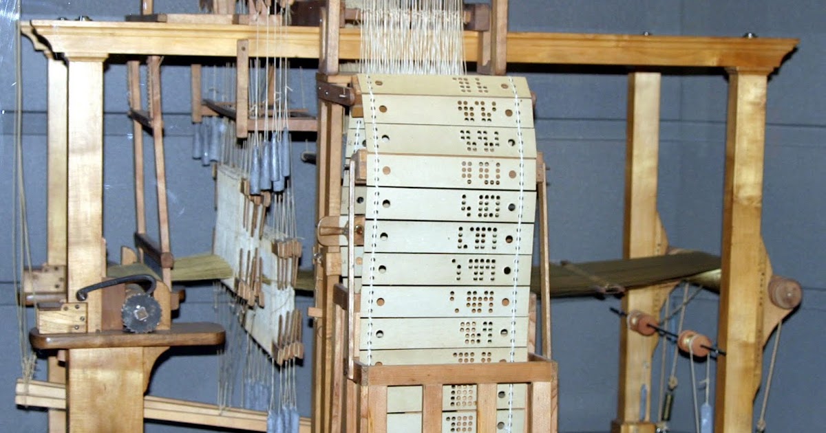 Image of a Jacquard loom