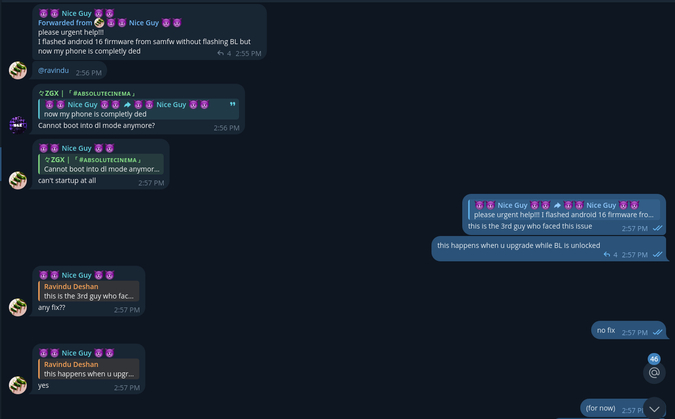 MTK HARD BRICK AFTER ONE UI 8