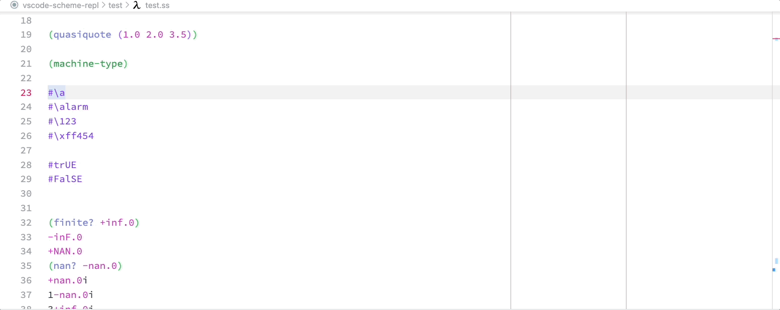 Video of Sending a S-Exp to the Interactive REPL