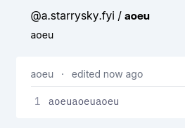 A screenshot demonstrating the issue