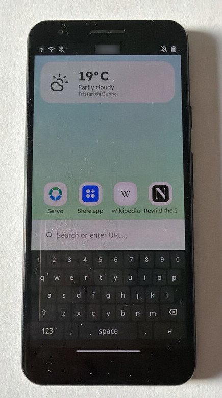 A rewilding Pixel 3a